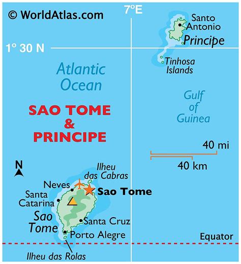 Sao Tome and Principe Maps & Facts .